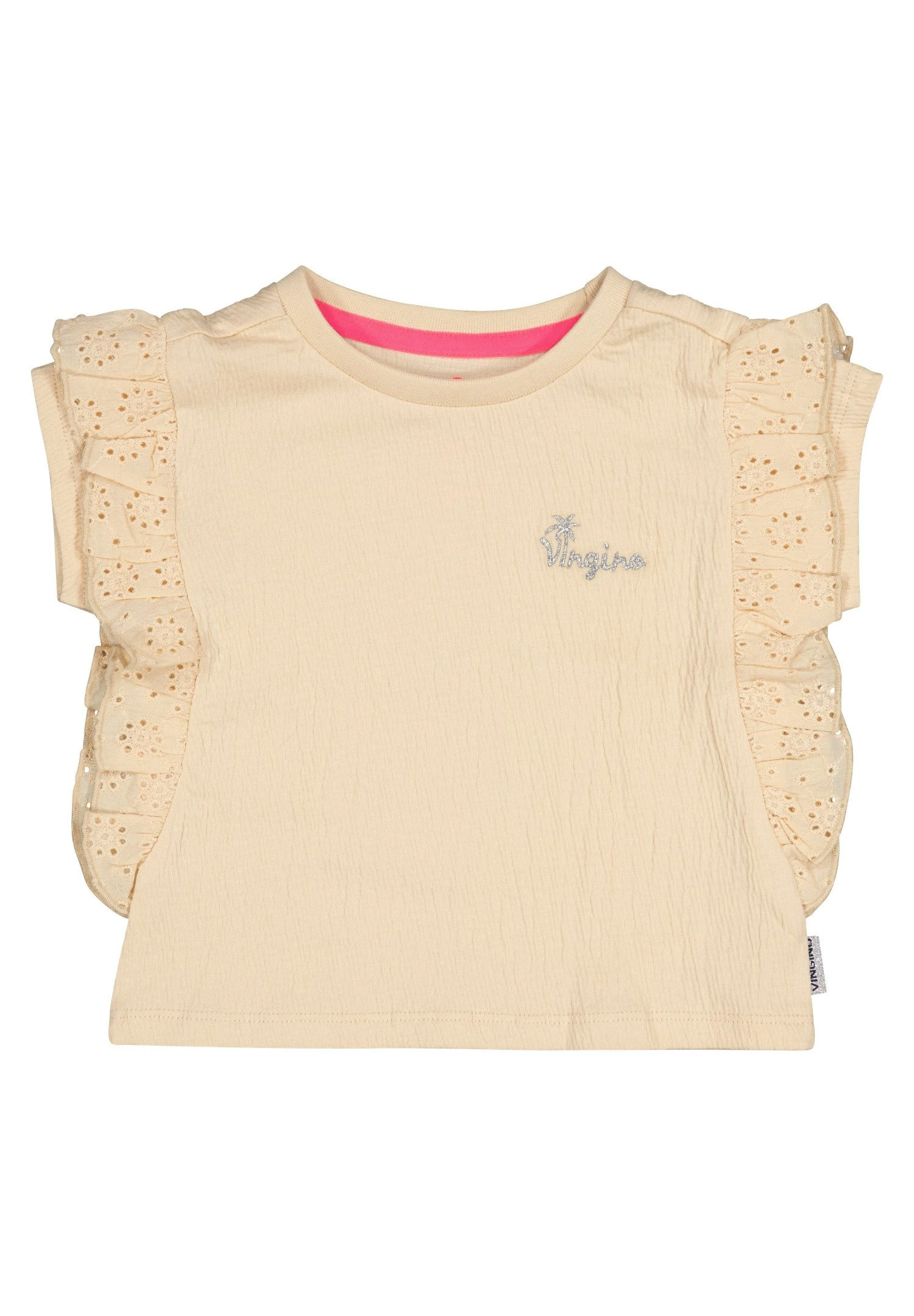 Vingino Hilka - T-Shirt Print - Bleached Sand 4 Vingino Hilka - T-Shirt Print - Bleached Sand - Afbeelding 4