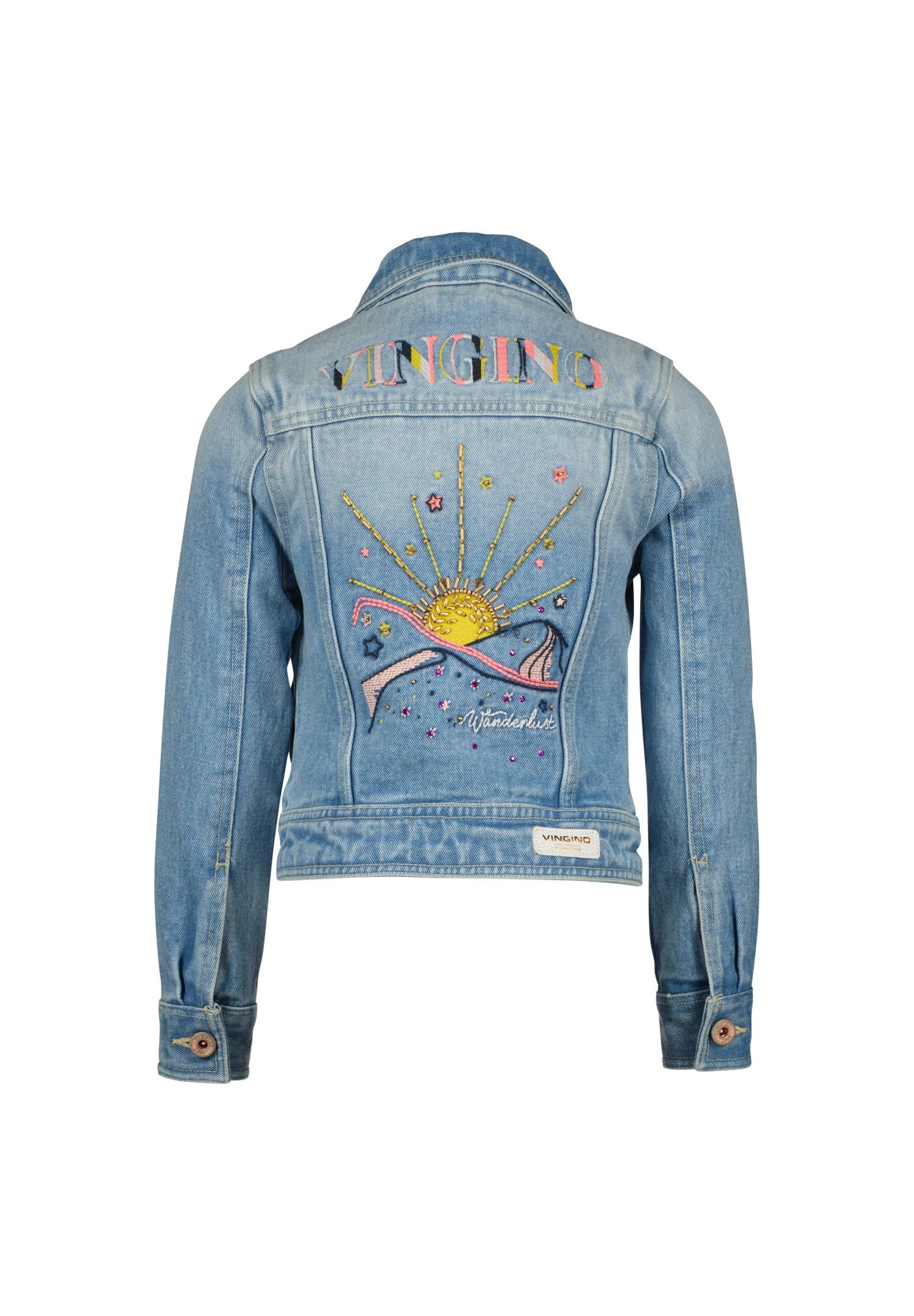 Vingino Tess - Spijkerjas - Light Vintage 4 Vingino Tess - Spijkerjas - Light Vintage - Afbeelding 4