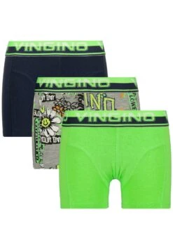 Vingino Funky Print 3 Pack- Onderbroeken - Neon Green