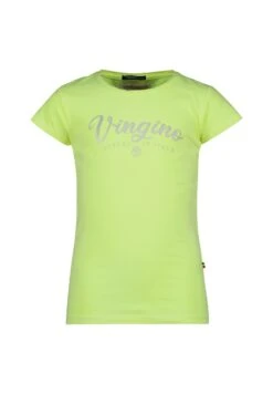 Vingino Meiden Logo Basic New - T-Shirt Print - Yellow