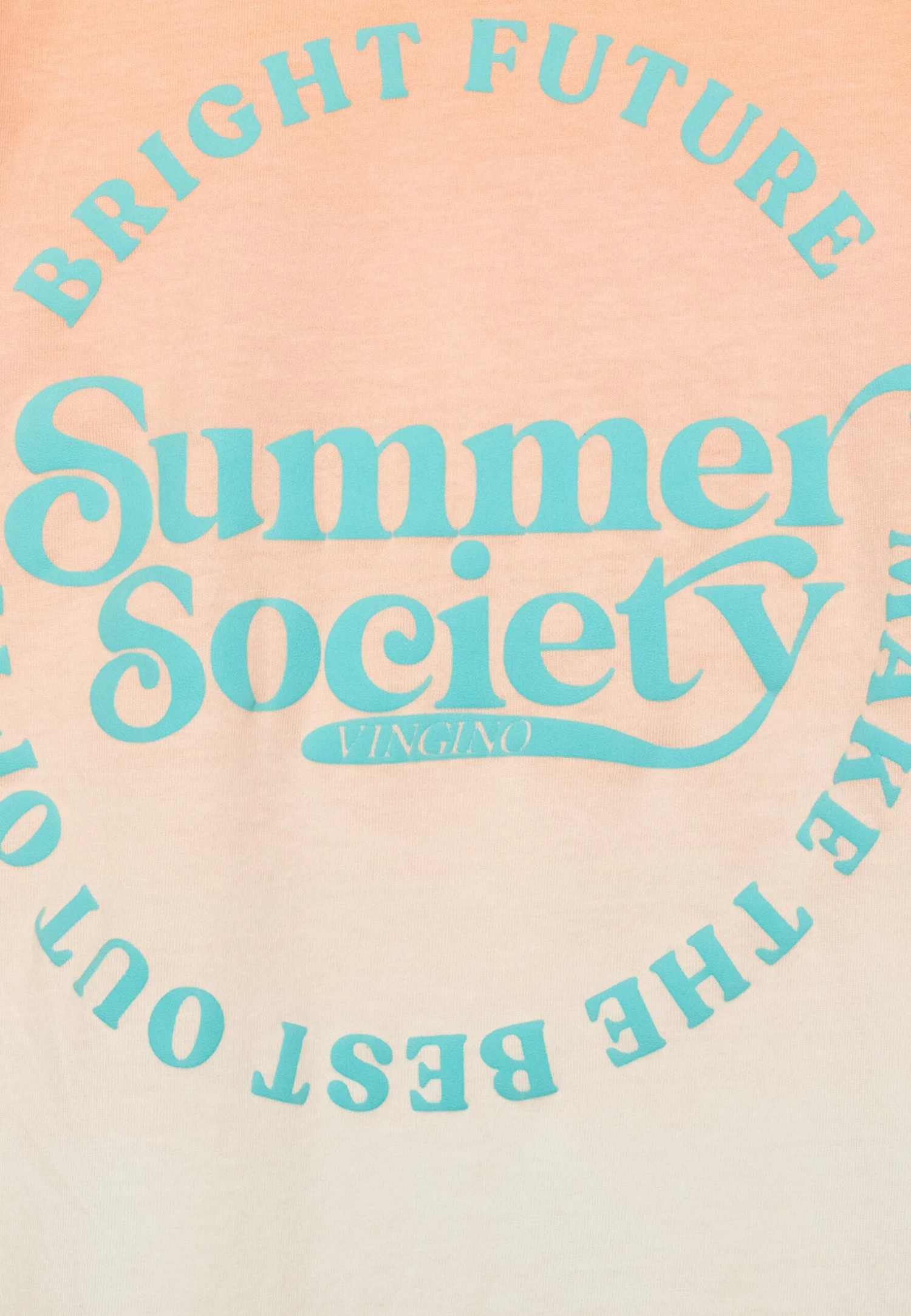 Vingino Hollis - T-Shirt Print - Bright Neon Orange 3 Vingino Hollis - T-Shirt Print - Bright Neon Orange - Afbeelding 3