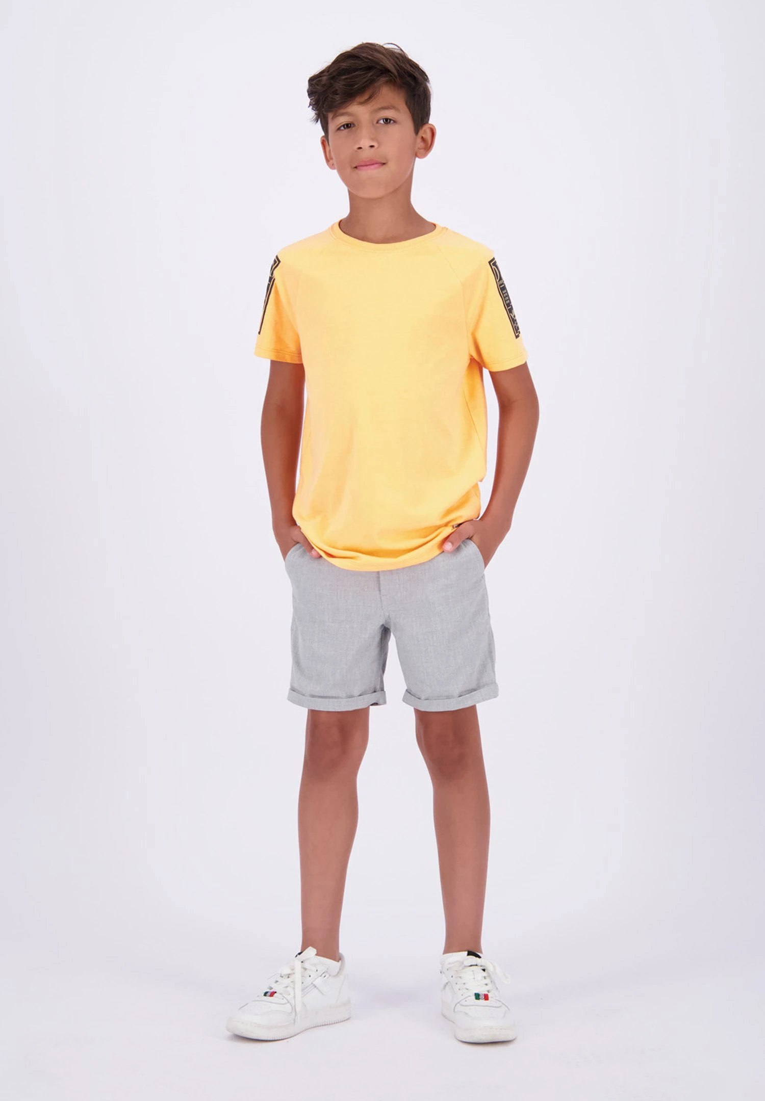 Vingino Jimi - T-Shirt Print - Tango Orange 2 Vingino Jimi - T-Shirt Print - Tango Orange - Afbeelding 2