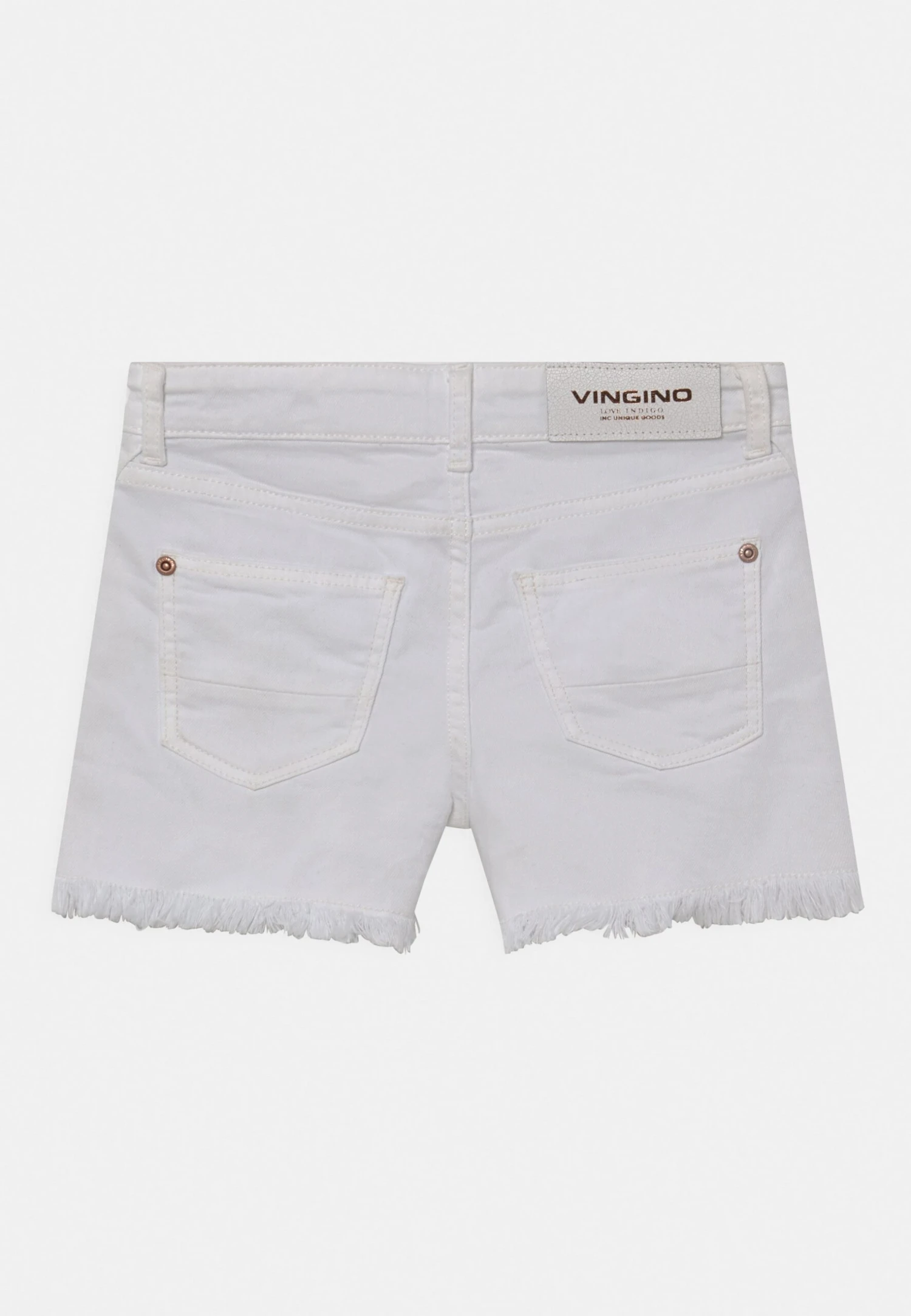 Vingino Donna - Jeansshort - White Denim 2 Vingino Donna - Jeansshort - White Denim - Afbeelding 2