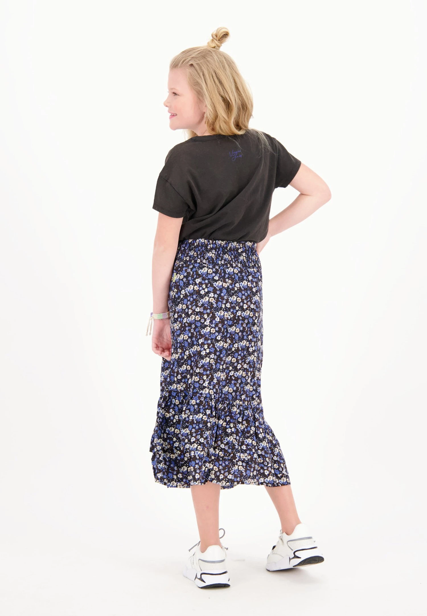 Vingino Qylie - A-Lijn Rok - Sapphire Blue 3 Vingino Qylie - A-Lijn Rok - Sapphire Blue - Afbeelding 3