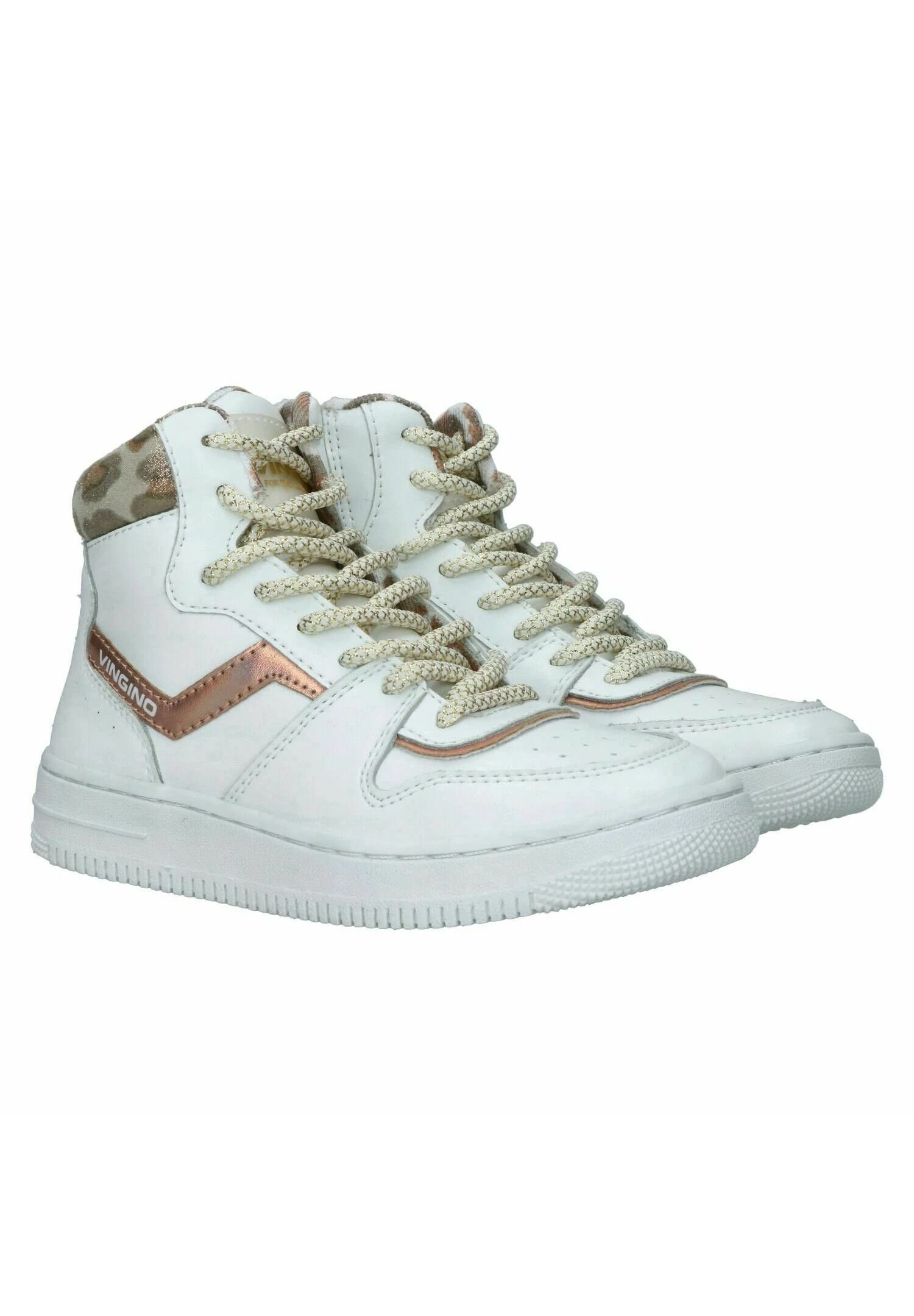 Vingino Senne- Sneakers Hoog - Real White 2 Vingino Senne- Sneakers Hoog - Real White - Afbeelding 2