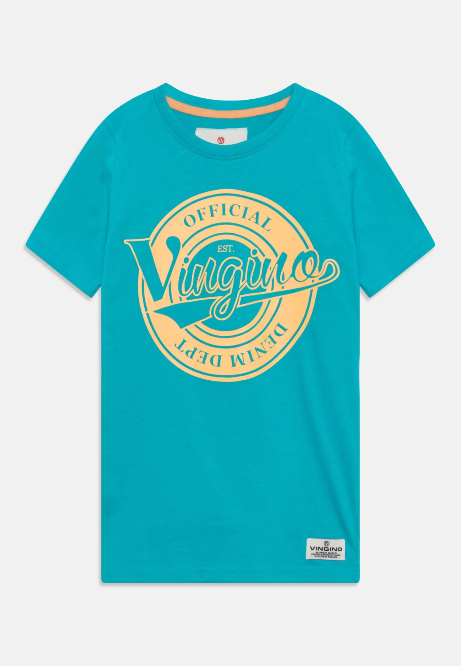 Vingino Josh - T-Shirt Print - Arctic Blue 1 Vingino Josh - T-Shirt Print - Arctic Blue
