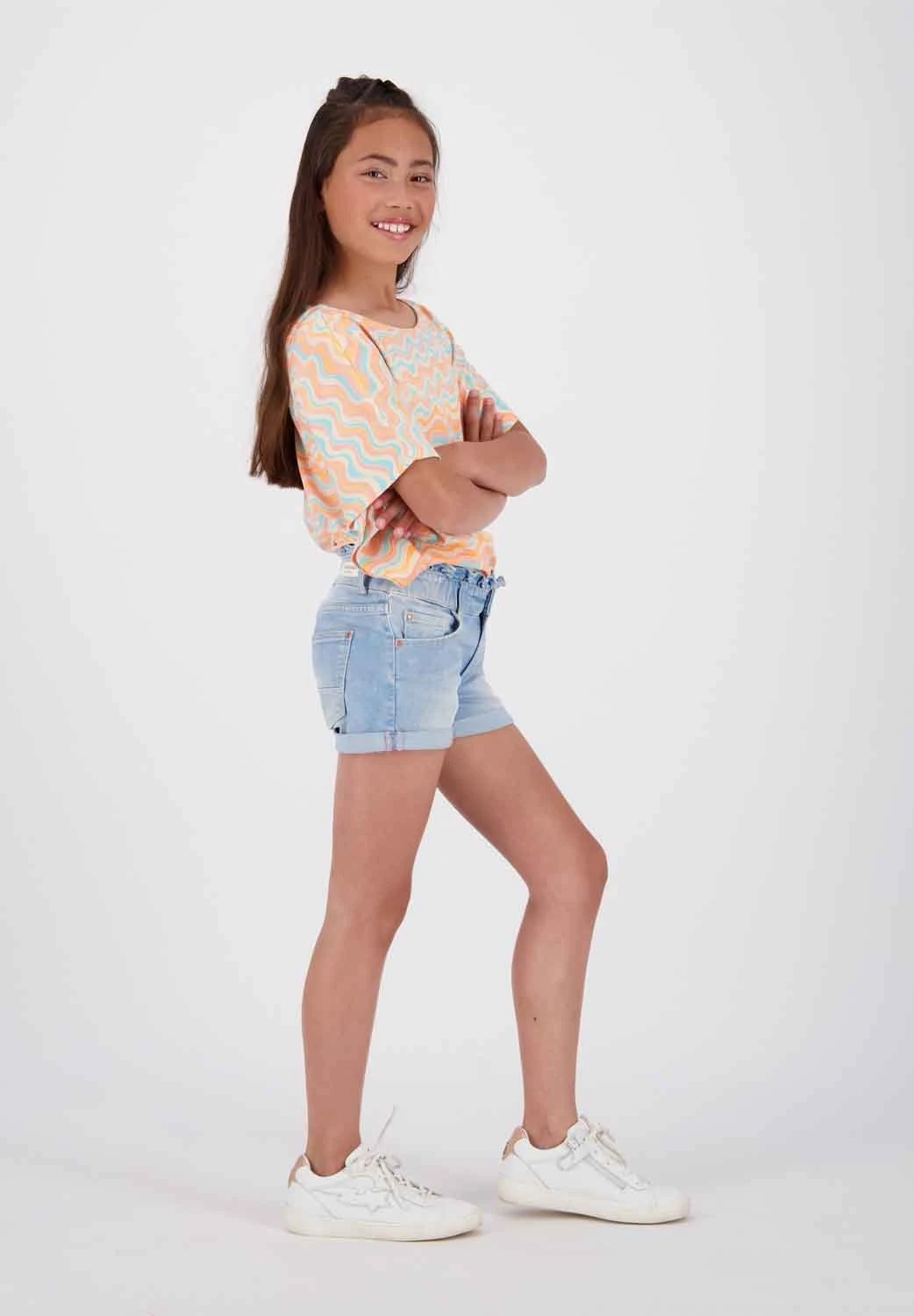 Vingino Ilana - Blouse - Aqua Blue 3 Vingino Ilana - Blouse - Aqua Blue - Afbeelding 3