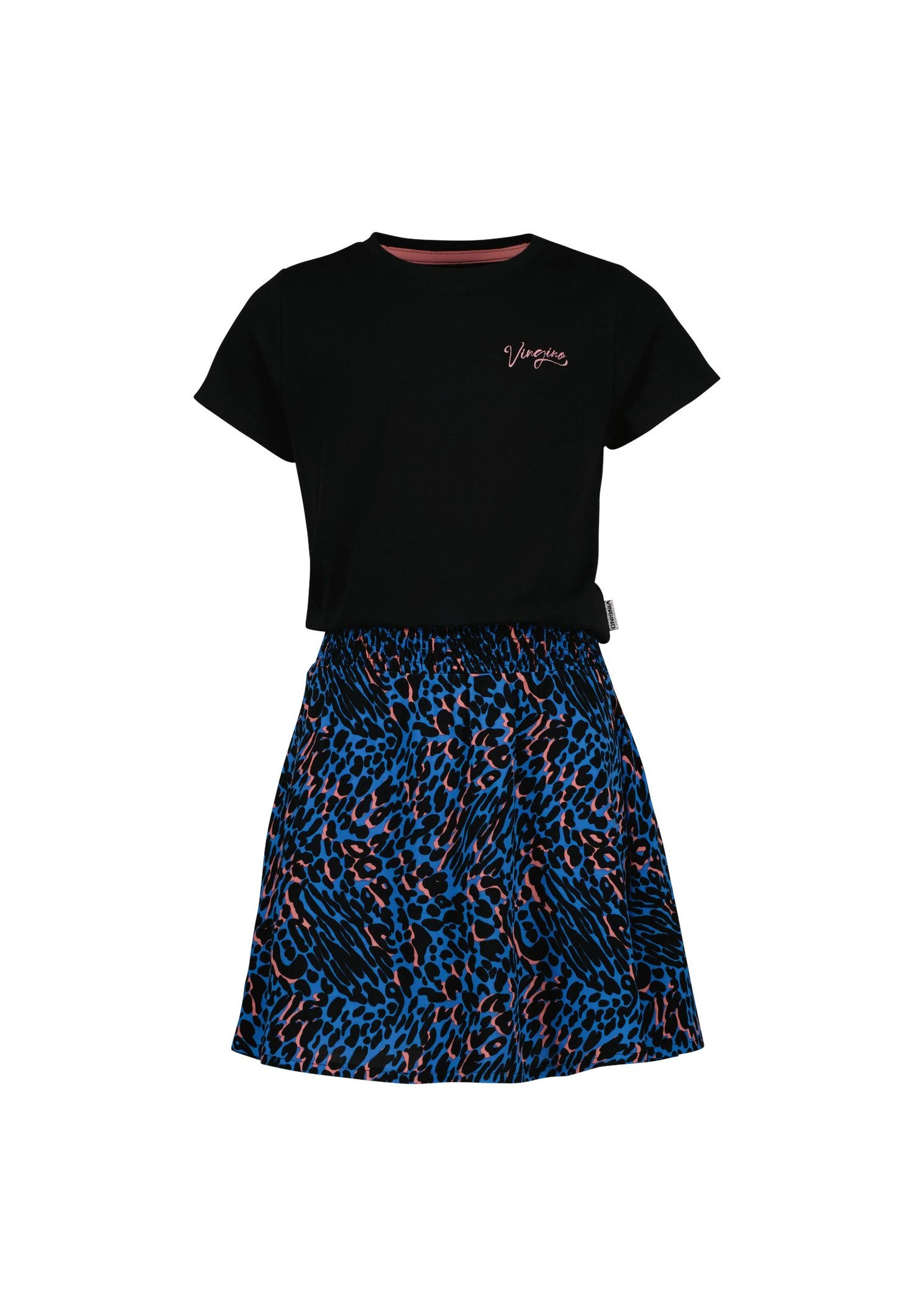 Vingino Prisca - Jurk - Deep Black 1 Vingino Prisca - Jurk - Deep Black